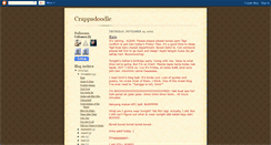 Desktop Screenshot of crappadoodle.blogspot.com