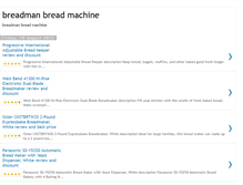 Tablet Screenshot of breadmanbreadmachine.blogspot.com