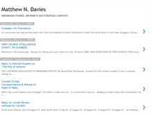 Tablet Screenshot of matthewndavies.blogspot.com