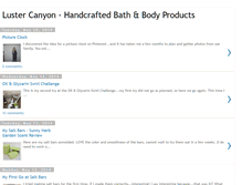 Tablet Screenshot of lustercanyon.blogspot.com