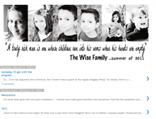 Tablet Screenshot of michaelandjessicawise.blogspot.com