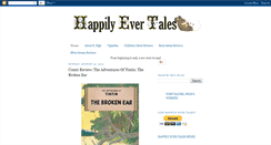 Desktop Screenshot of happilyevertales.blogspot.com