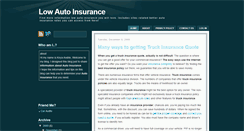 Desktop Screenshot of low-autoinsurance.blogspot.com