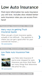 Mobile Screenshot of low-autoinsurance.blogspot.com