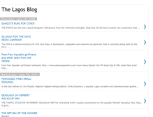 Tablet Screenshot of lagosblogger.blogspot.com