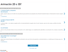 Tablet Screenshot of animacion2d3d.blogspot.com