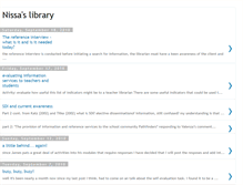 Tablet Screenshot of nissaslibrary.blogspot.com