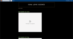 Desktop Screenshot of ishalovescenes.blogspot.com