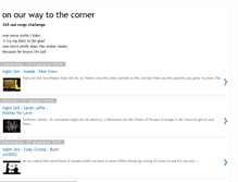 Tablet Screenshot of on-our-way-to-the-corner.blogspot.com