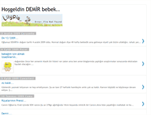 Tablet Screenshot of demirozdemir.blogspot.com