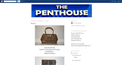 Desktop Screenshot of penthouseboutique.blogspot.com