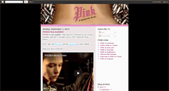 Desktop Screenshot of pinktheseries.blogspot.com