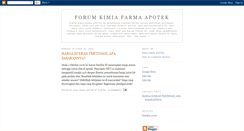 Desktop Screenshot of kimia-farma.blogspot.com