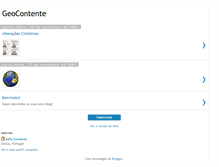Tablet Screenshot of geocontente.blogspot.com