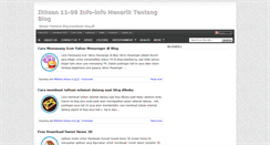 Desktop Screenshot of ikhsan-11.blogspot.com