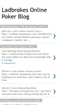 Mobile Screenshot of ladbrokespokerblog.blogspot.com