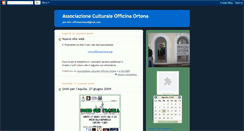 Desktop Screenshot of officinaortona.blogspot.com