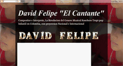 Desktop Screenshot of davidfelipeelcantante.blogspot.com