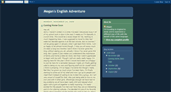 Desktop Screenshot of megansenglishadventure.blogspot.com