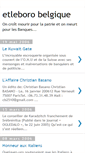 Mobile Screenshot of etleborobelgique.blogspot.com