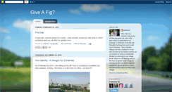 Desktop Screenshot of give-a-fig.blogspot.com