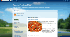 Desktop Screenshot of cooking-recipes-indian.blogspot.com