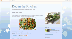 Desktop Screenshot of debinthekitchen-debnewman.blogspot.com