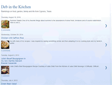 Tablet Screenshot of debinthekitchen-debnewman.blogspot.com