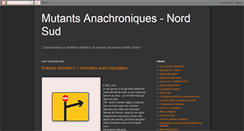 Desktop Screenshot of mutantsanachroniques.blogspot.com