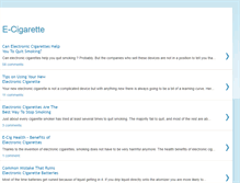 Tablet Screenshot of eecigarette.blogspot.com