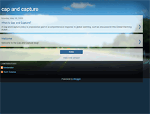 Tablet Screenshot of capandcapture.blogspot.com
