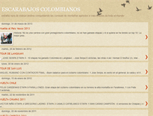 Tablet Screenshot of escarabajoscolombianos-agarci.blogspot.com