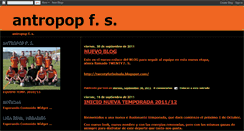 Desktop Screenshot of antropopfs.blogspot.com