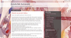 Desktop Screenshot of dvoukvitek.blogspot.com