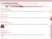 Tablet Screenshot of dvoukvitek.blogspot.com