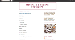 Desktop Screenshot of mineralsandpreciousstones.blogspot.com