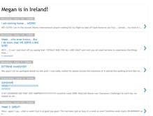 Tablet Screenshot of meganisinireland.blogspot.com