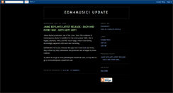 Desktop Screenshot of edm4music.blogspot.com