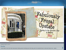 Tablet Screenshot of fabfrugalupstate.blogspot.com