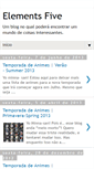 Mobile Screenshot of elementsfive.blogspot.com