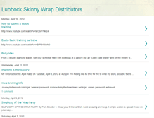 Tablet Screenshot of lubbockskinnywraps.blogspot.com