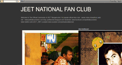 Desktop Screenshot of jeetfanclub.blogspot.com