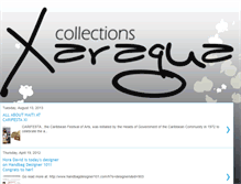 Tablet Screenshot of collectionsxaragua.blogspot.com