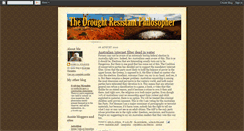 Desktop Screenshot of droughtresistant.blogspot.com