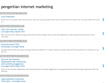 Tablet Screenshot of pengertianinternetmarketing.blogspot.com