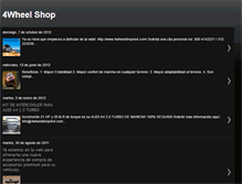 Tablet Screenshot of 4wheelshop.blogspot.com