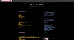 Desktop Screenshot of anisisamuggle.blogspot.com