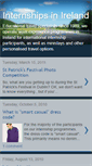 Mobile Screenshot of internshipsinireland.blogspot.com