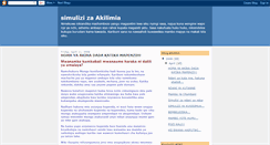 Desktop Screenshot of akilimia.blogspot.com