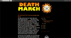 Desktop Screenshot of deathmarchgolf.blogspot.com